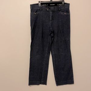 Dockers Dark Blue Denim Pants/Jeans Size 14M